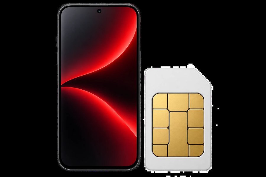 Phone and SIM card